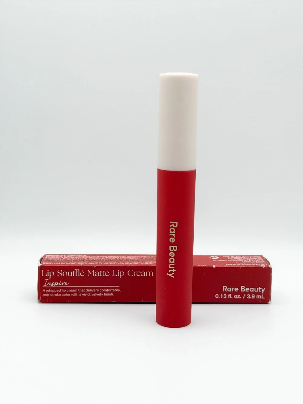 Rare Beauty Lip Soufflé Matte Lip Cream Duo Brave & Inspire NEW Full Size